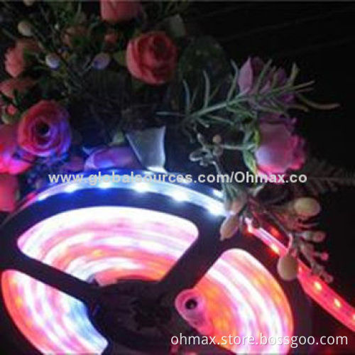 LED strip grow light SMD5050, all RED IP67 for supplementary light, waterproof IP67